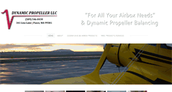 Desktop Screenshot of dynamicpropeller.com